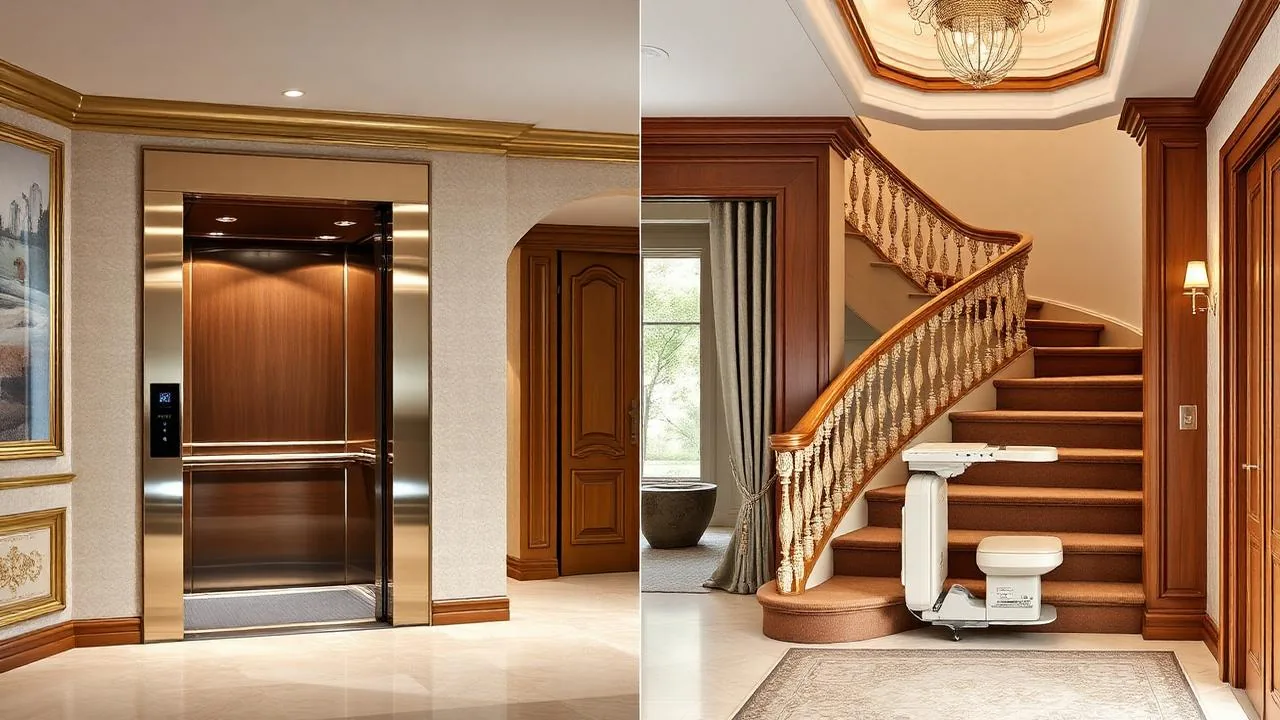 Home Elevator vs Stairlift: What's Better for Villa Lifts?